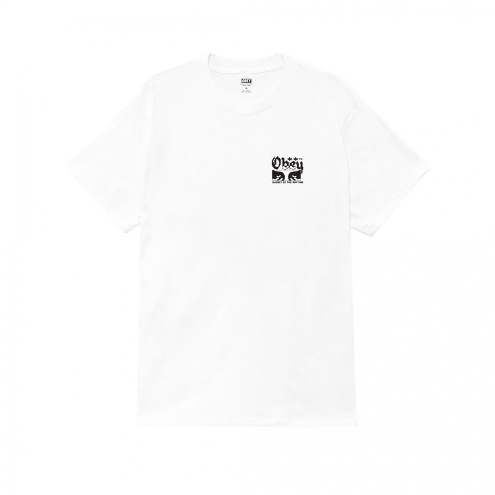 Submit To The Rhythm Classic T-shirt - White