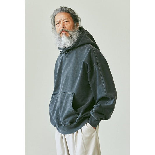 OG Pigment Dyeing Hoody Charcoal