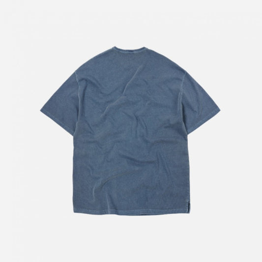 OG Pigment Dyeing Half Tee Blue
