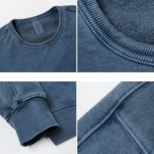 OG Pigment Dyeing Sweatshirt 003 - Blue