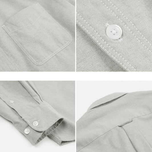 Og Oxford Oversized Shirt Gray