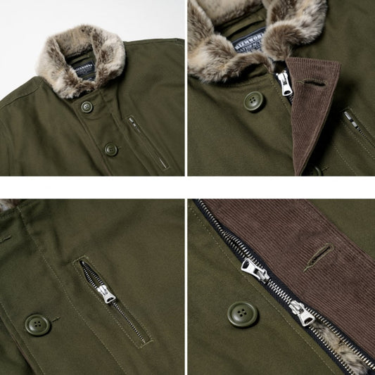Edgar N-1 Deck Jacket Olive