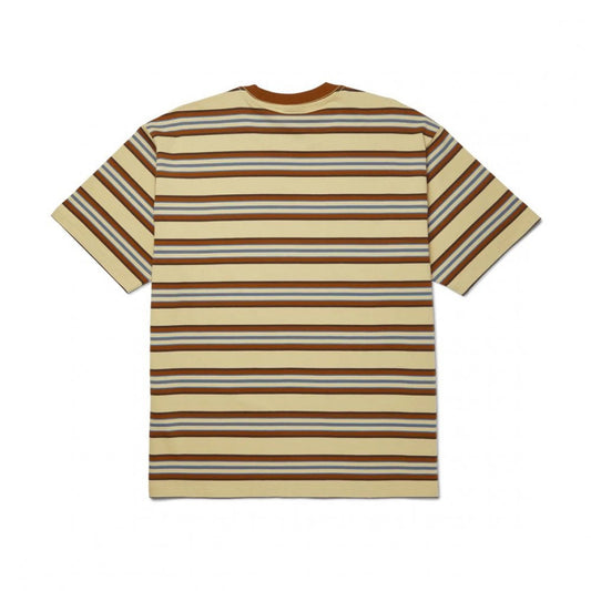 Big Block Stripe S/s Boxy Top
