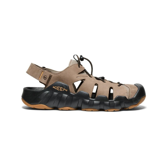 Men's Hyperport Fisherman Leather Sandal - Brindle / Oak Buff