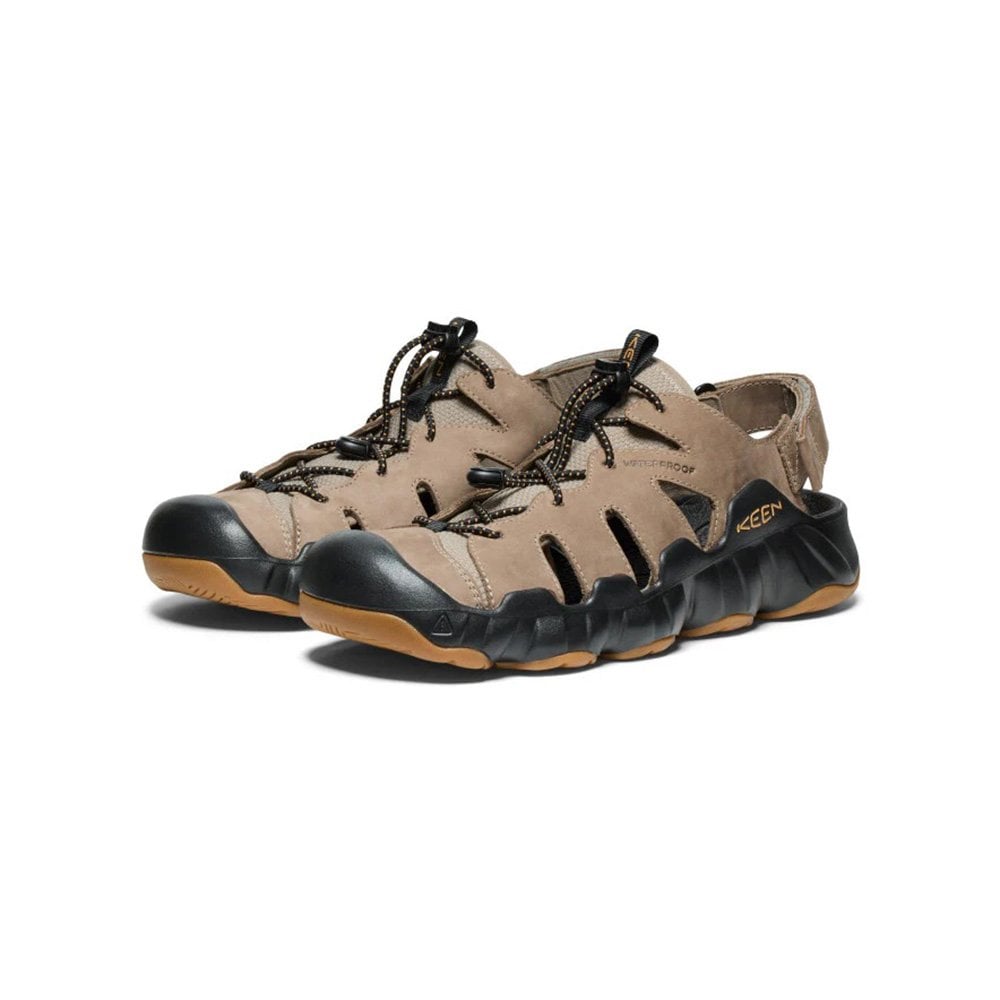 Men's Hyperport Fisherman Leather Sandal - Brindle / Oak Buff