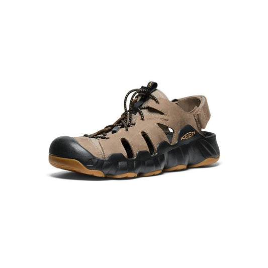 Men's Hyperport Fisherman Leather Sandal - Brindle / Oak Buff