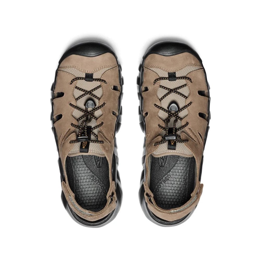 Men's Hyperport Fisherman Leather Sandal - Brindle / Oak Buff