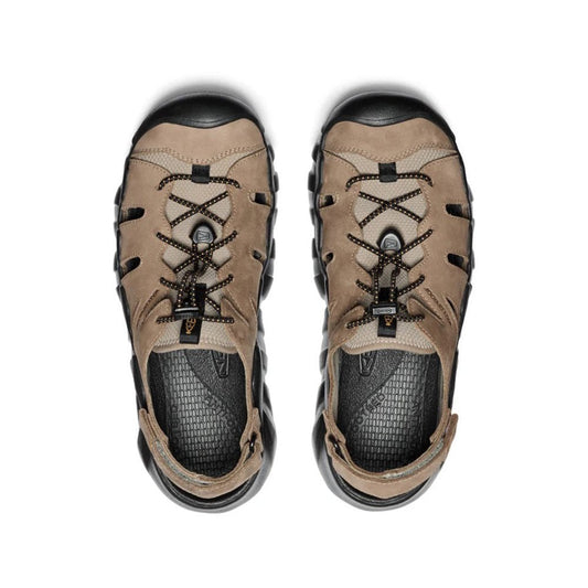 Men's Hyperport Fisherman Leather Sandal - Brindle / Oak Buff