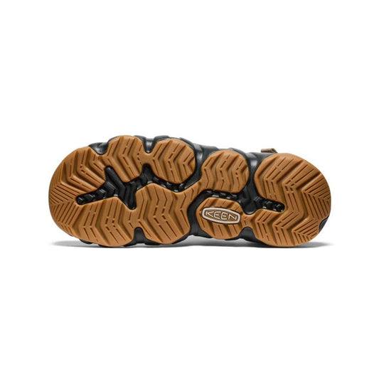 Men's Hyperport Fisherman Leather Sandal - Brindle / Oak Buff