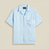 Linen Camp Collar Shirt - Sky