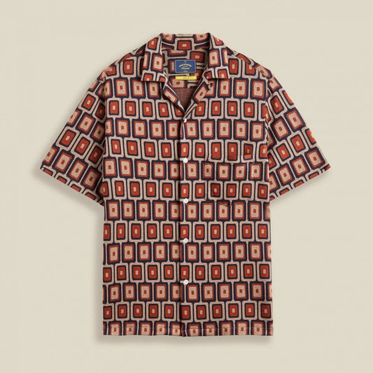 Geometric Knit Shirt