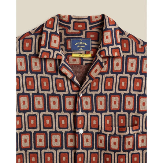 Geometric Knit Shirt