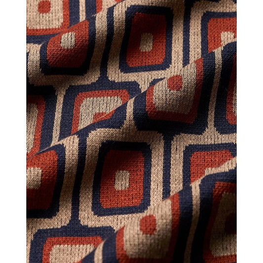 Geometric Knit Shirt