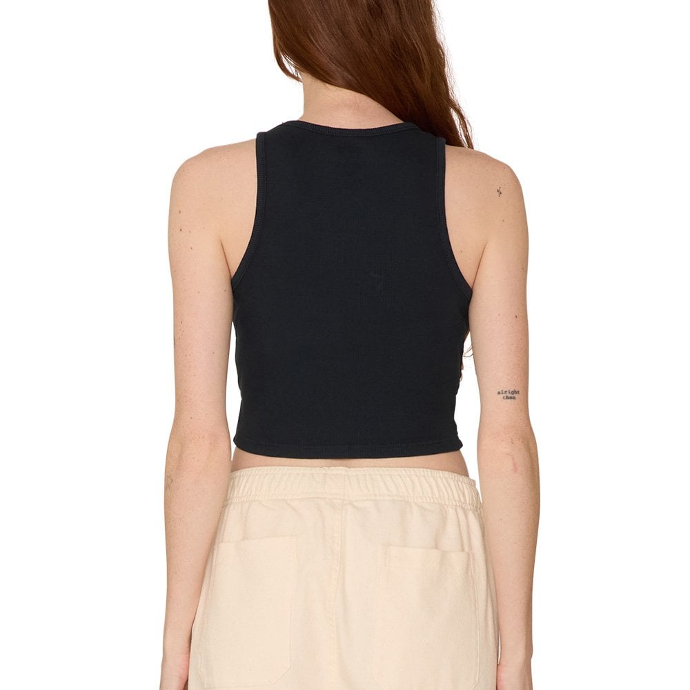 Women's Obey Studios Mini Bold Rib Megan Tank, Black