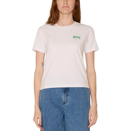 Women's Submit To The Rhythm Custom Kaylin Tee, White