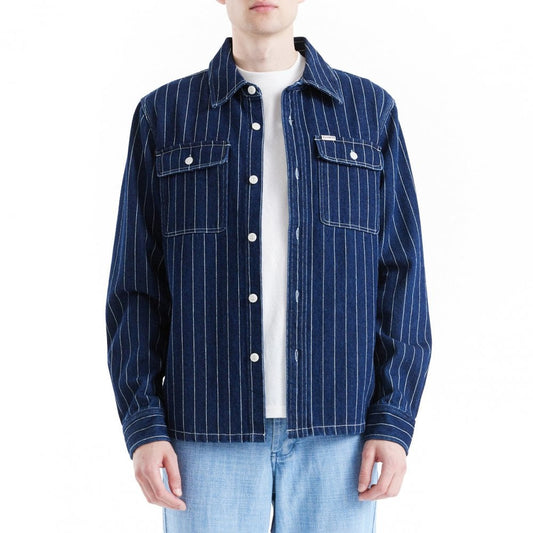 Vacay Stripe Denim Shirt