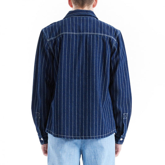 Vacay Stripe Denim Shirt