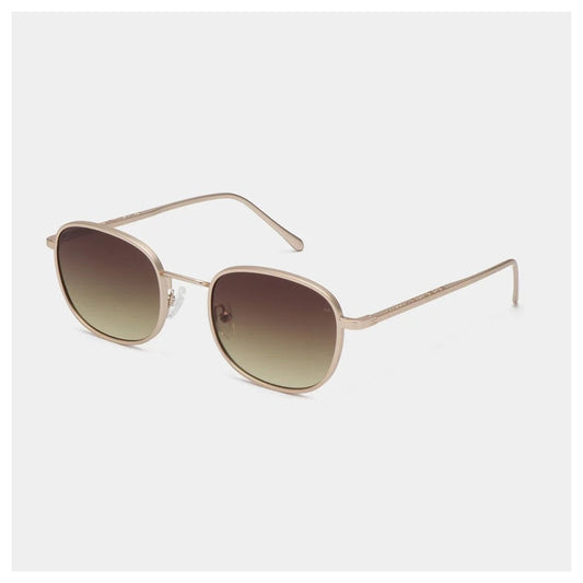 Hello Sunglasses - Matte Gold