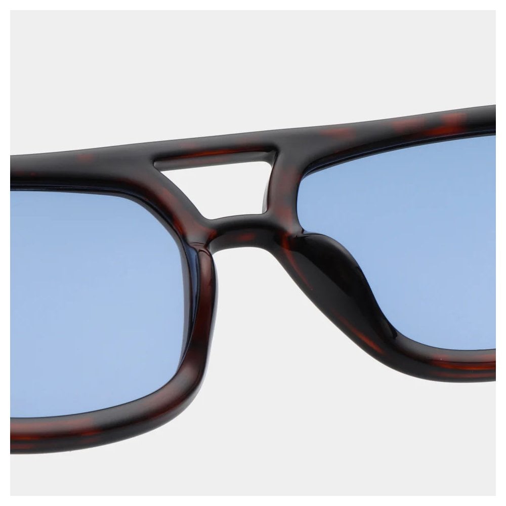 Kaya Sunglasses - Demi-Tortoise Blue Lense