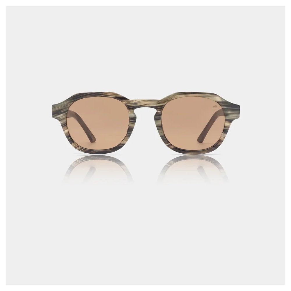 Zan Sunglasses - Striped Horn