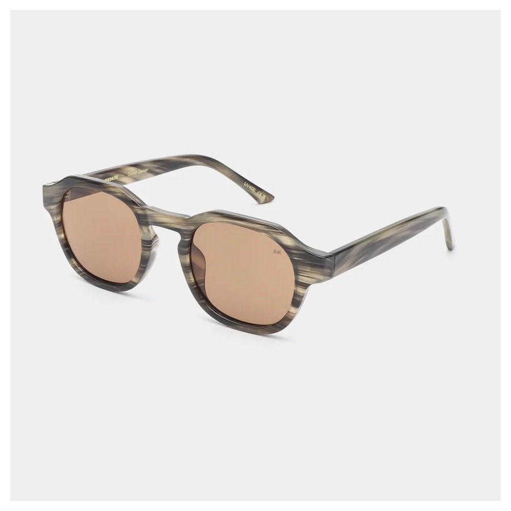 Zan Sunglasses - Striped Horn