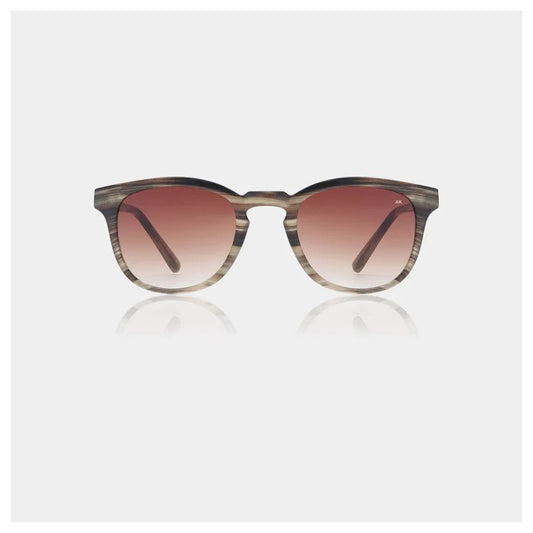 Bate Sunglasses - Striped Horn