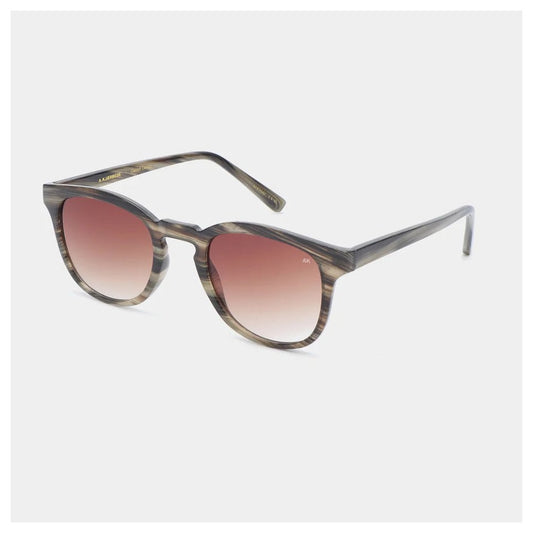 Bate Sunglasses - Striped Horn