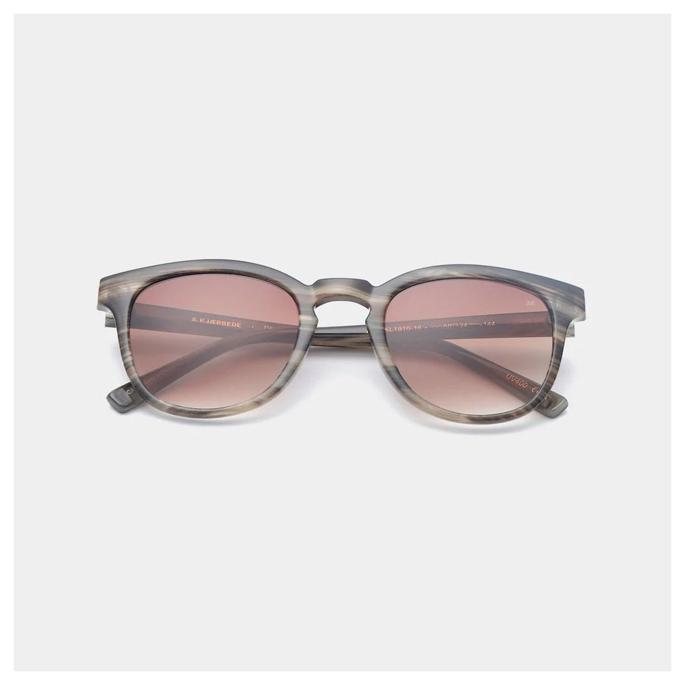Bate Sunglasses - Striped Horn