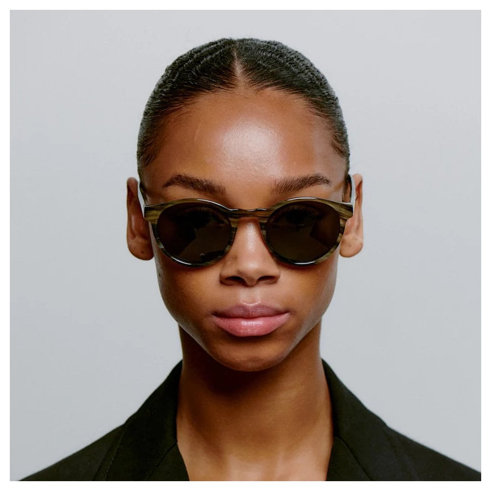 Marvin Sunglasses - Striped Horn