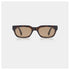 Bror Sunglasses - Demi Tortoise, Brown Lens