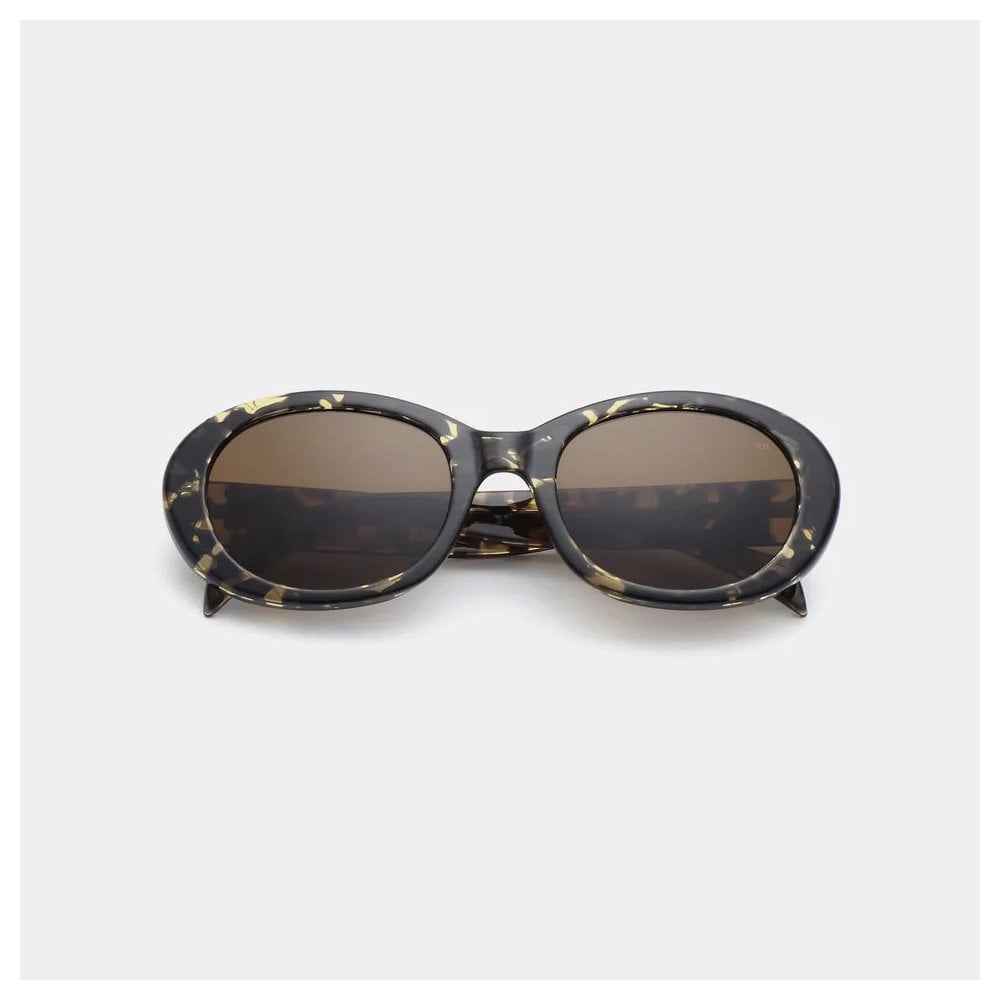Anma Sunglasses - Black / Yellow Tortoise