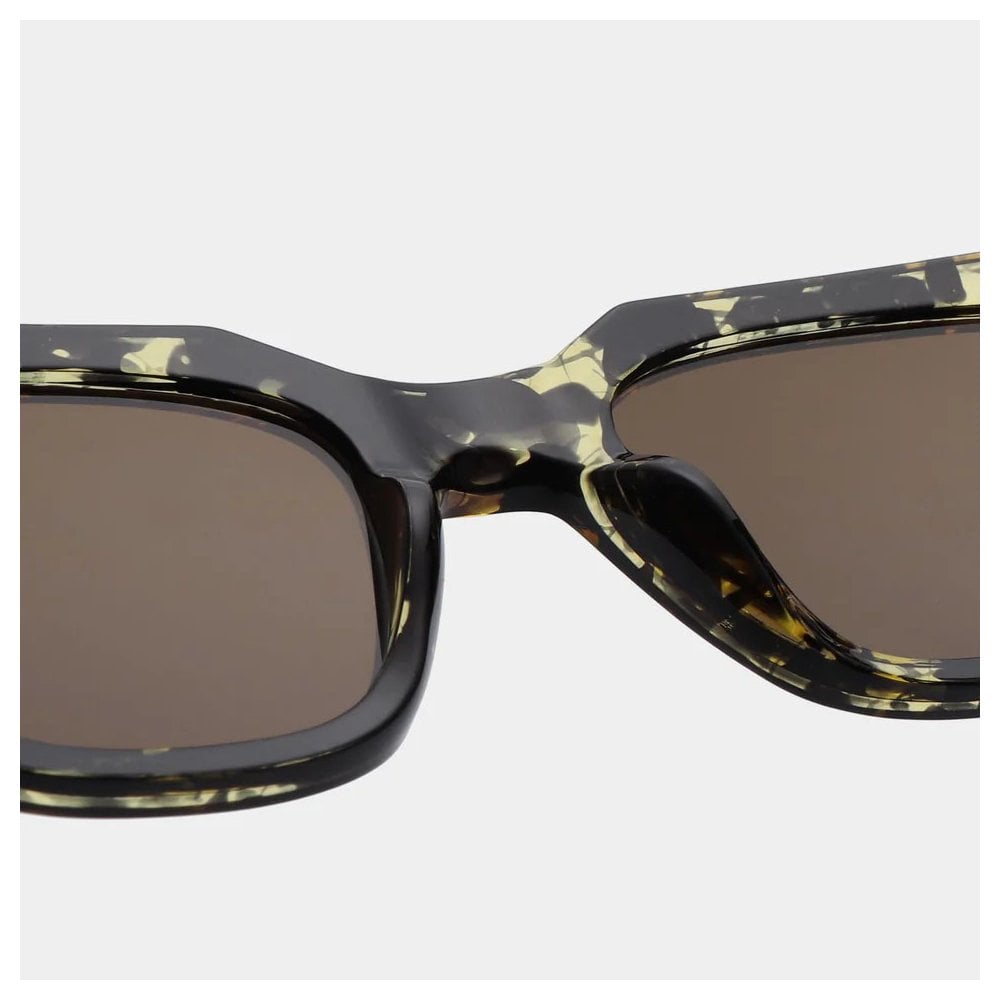 Kaws Sunglasses - Black / Yellow Tortoise