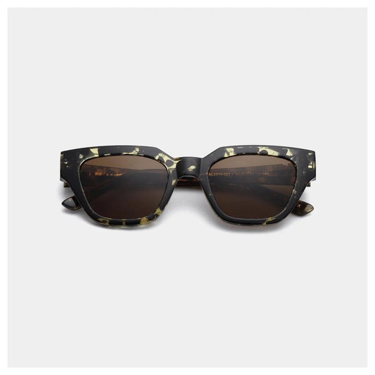 Kaws Sunglasses - Black / Yellow Tortoise