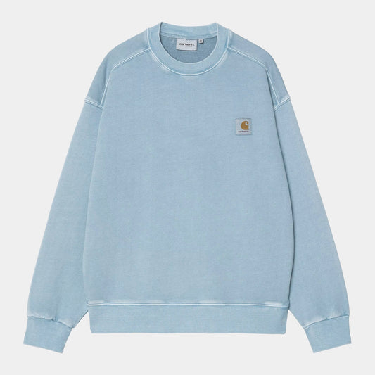 Nelson Sweatshirt - Clay Blue (garment dyed)