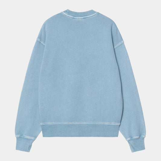 Women's W' Nelson Sweatshirt - Clay Blue (garment dyed)