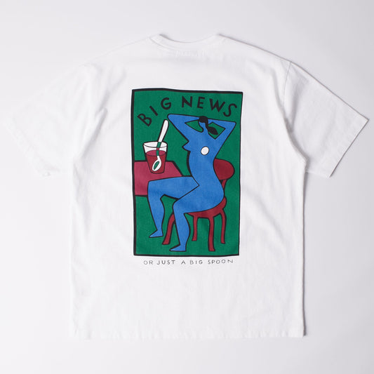 Big News T-shirt - White