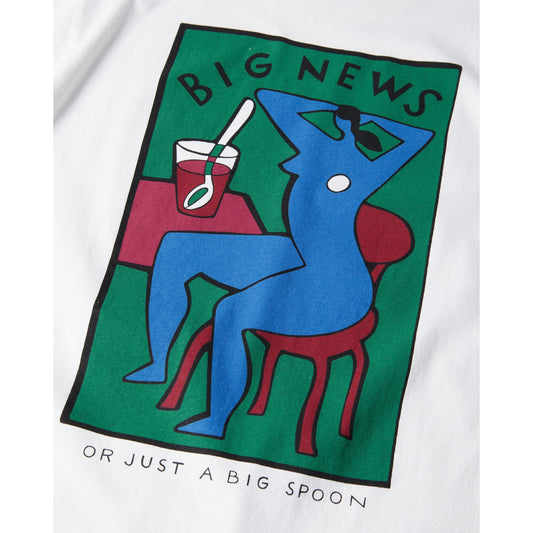 Big News T-shirt - White