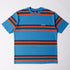 Script Striped T-shirt - Blue