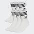 3 Stripe Crew Sock - 6 Pack