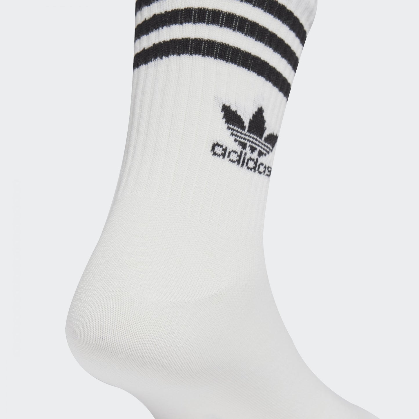 3 Stripe Crew Sock - 6 Pack