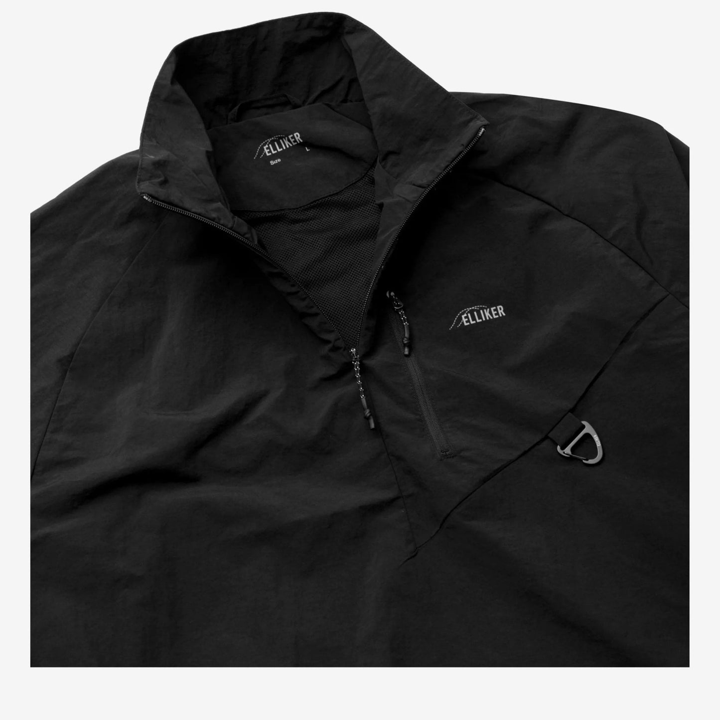 Coppa Pullover Jacket - Black
