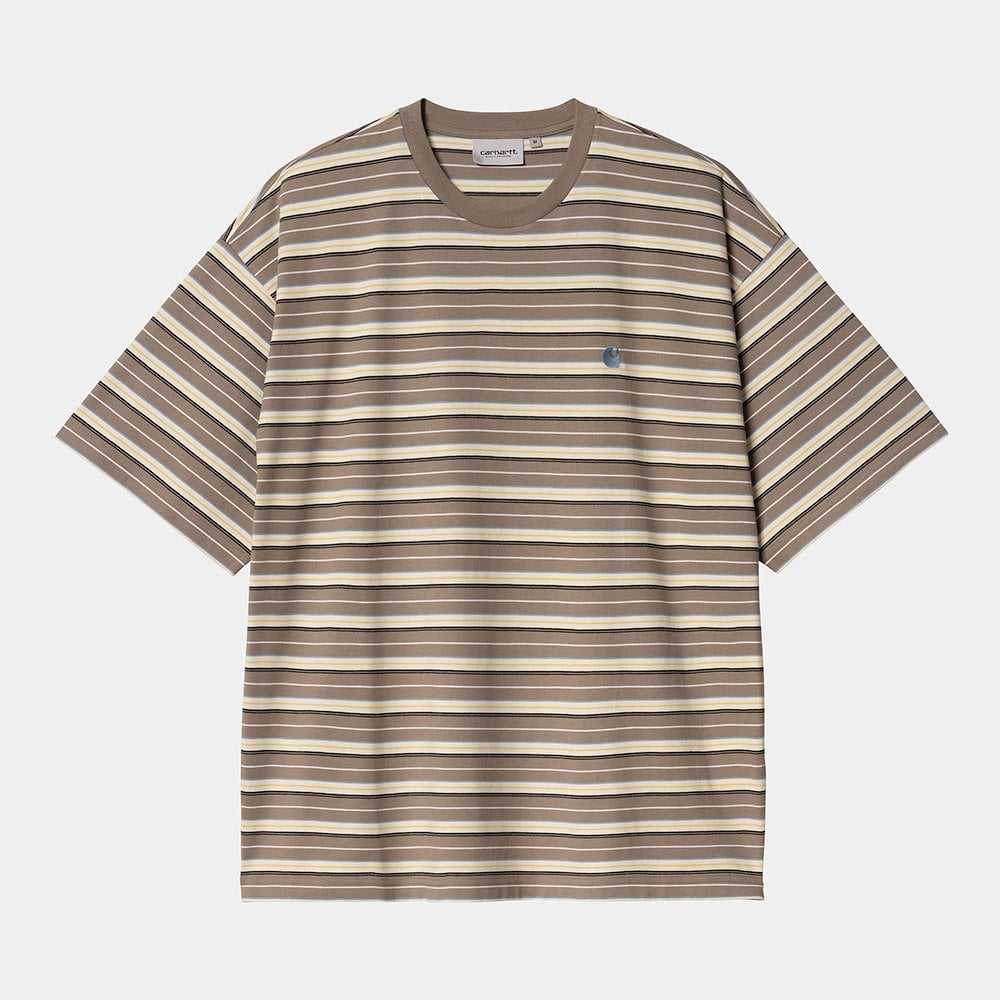S/S Nathan T-shirt - Nathan Stripe, Branch