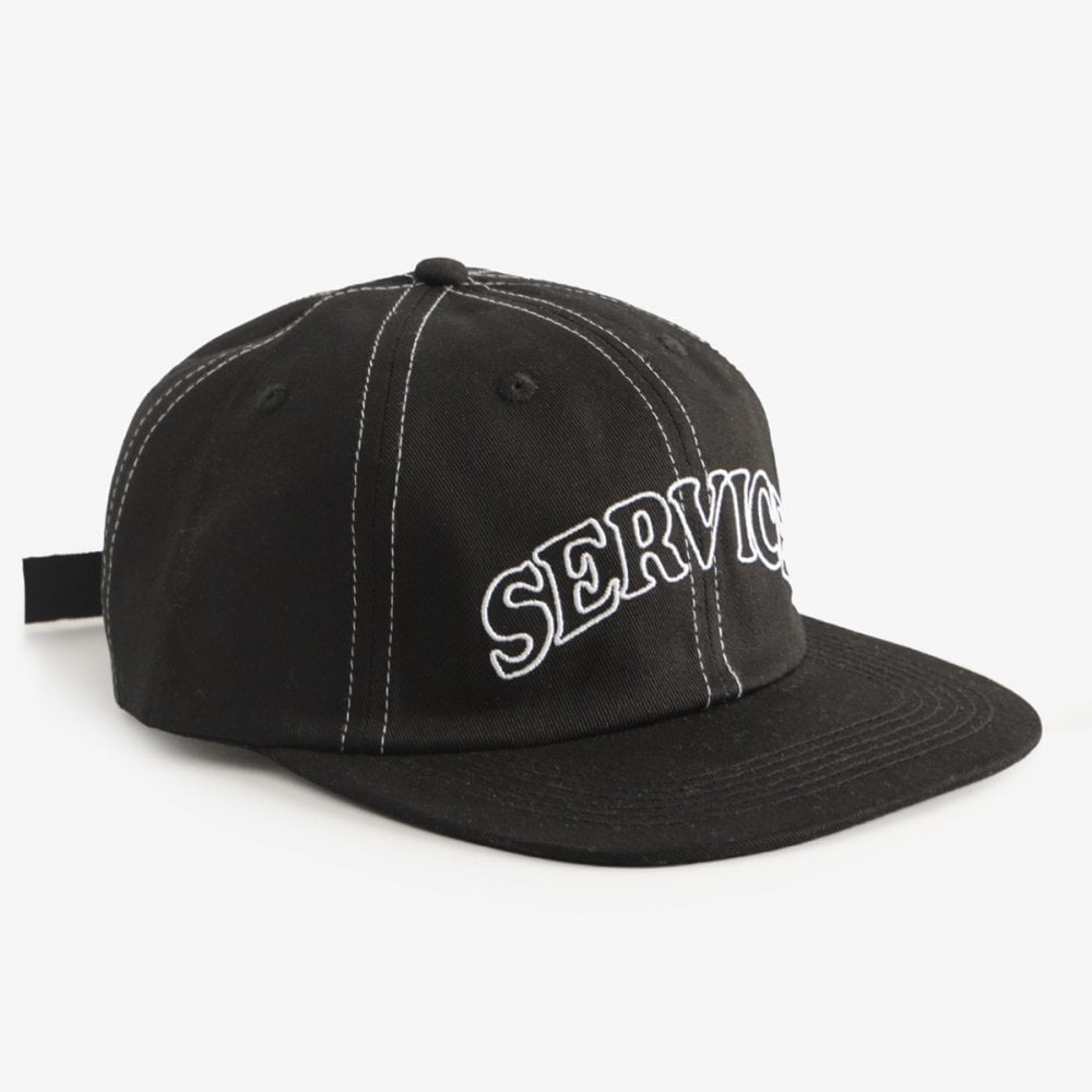 Arch Logo Contrast Stitch Cap - Black
