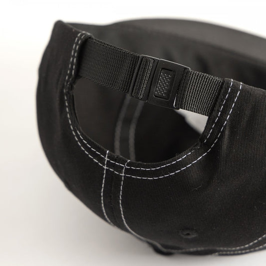 Arch Logo Contrast Stitch Cap - Black