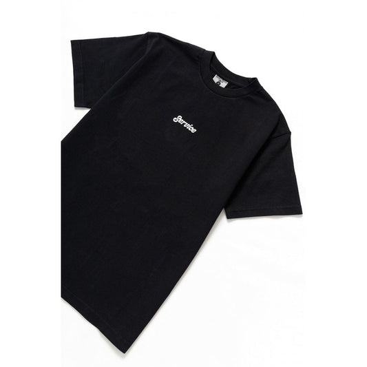 Service Logo Tee - Black