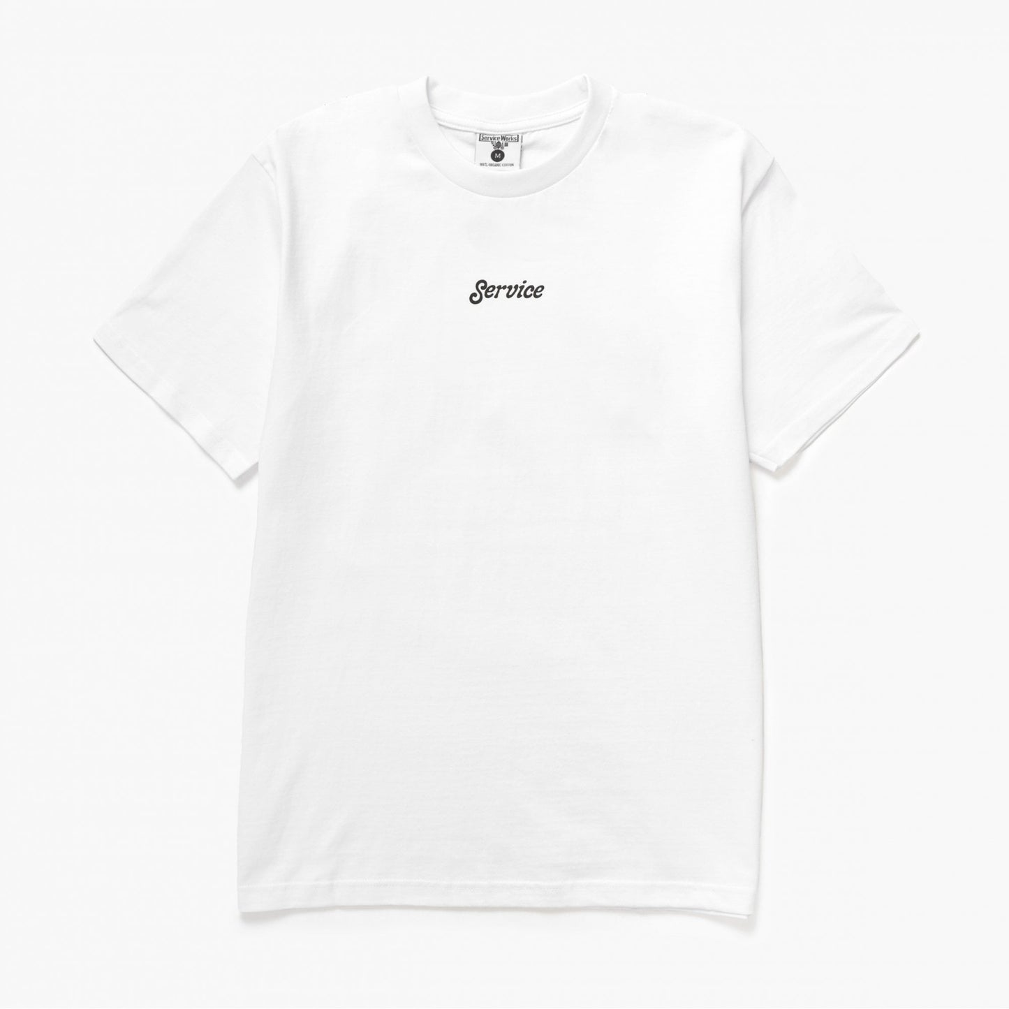Service Logo Tee - White