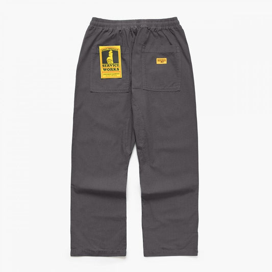 Ripstop Chef Pant - Washed Black