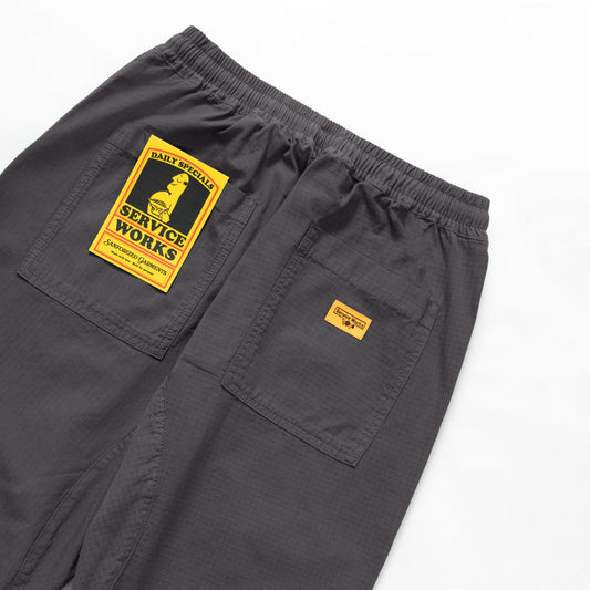 Ripstop Chef Pant - Washed Black