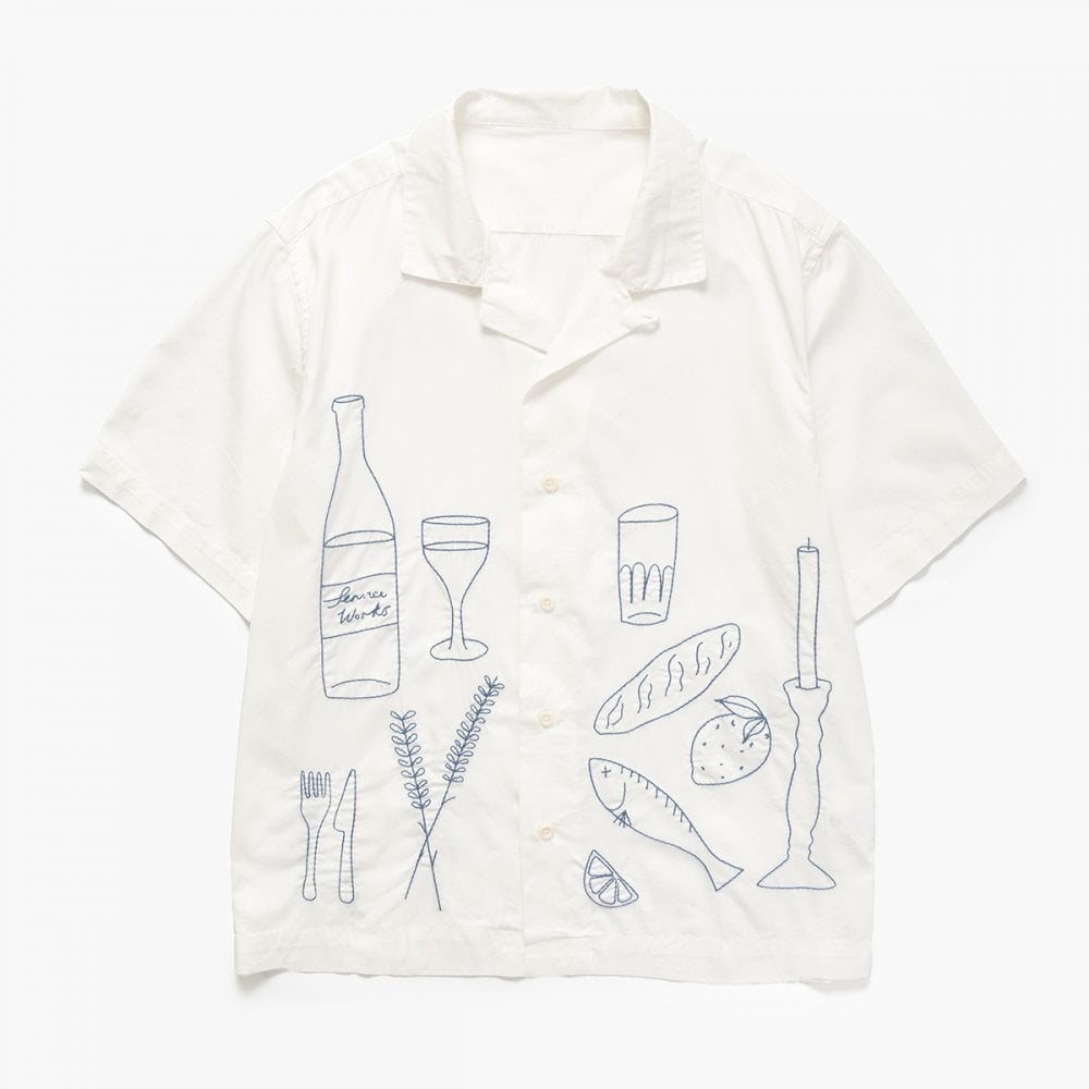 Light Twill Picnic Short Sleeve Shirt