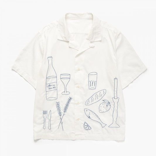 Light Twill Picnic Short Sleeve Shirt